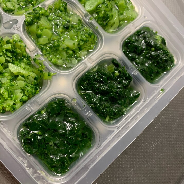 離乳食中期に使える小松菜ストック レシピ 作り方 By Yopipi 楽天レシピ 離乳食中期に使える小松菜ストック レシピ 作り方 By Yopipi 楽天レシピ